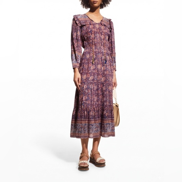 Alicia Bell Dresses & Skirts - BELL by Alicia Bell Lana Keyhole Tassel-Tie Midi Dress (109)